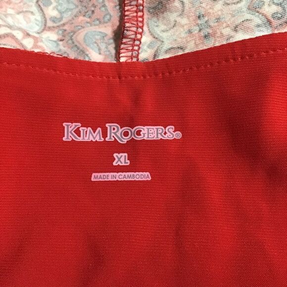 Kim Rogers Mandala Print Open Front Cardigan XL - Picture 5 of 6